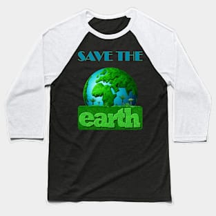 Earth Day Baseball T-Shirt